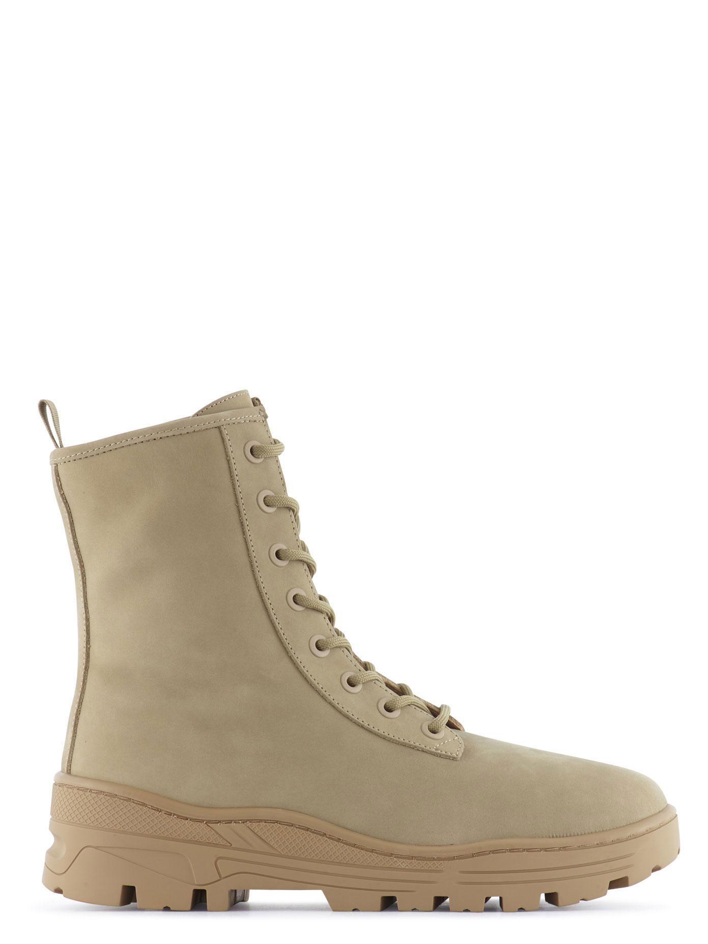 beige yeezy boots