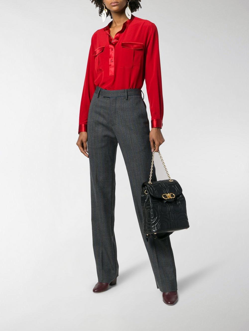 Salvatore ferragamo gancini backpack new arrivals
