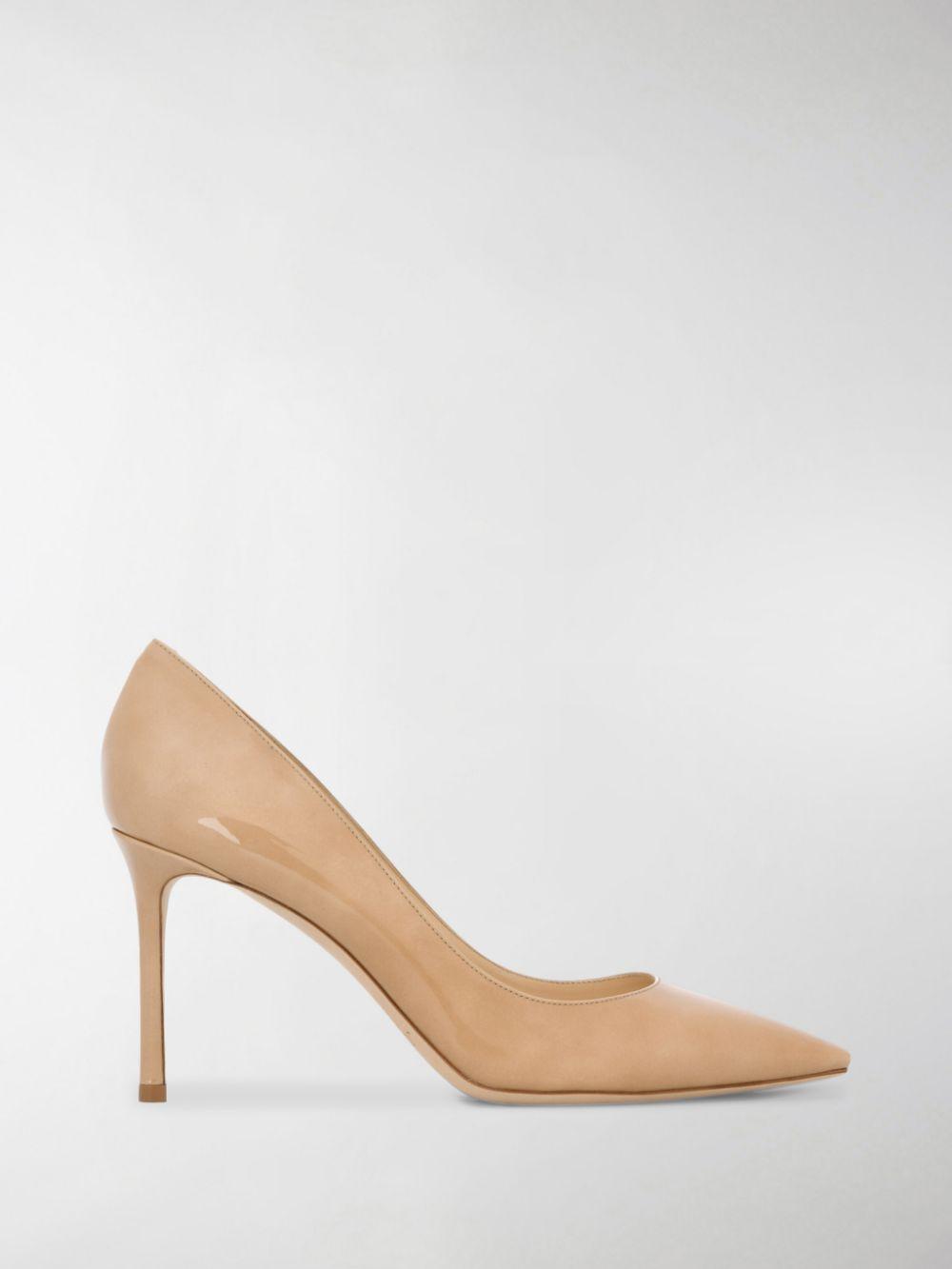 jimmy choo nude heel