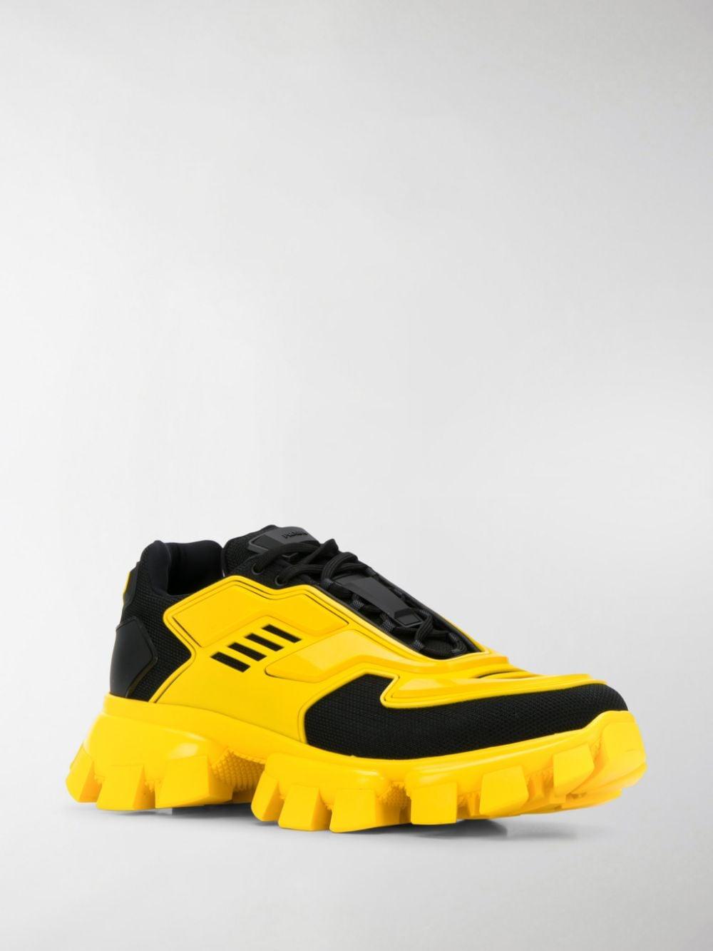 Prada Cloudbust Thunder Sneakers in Yellow for Men | Lyst