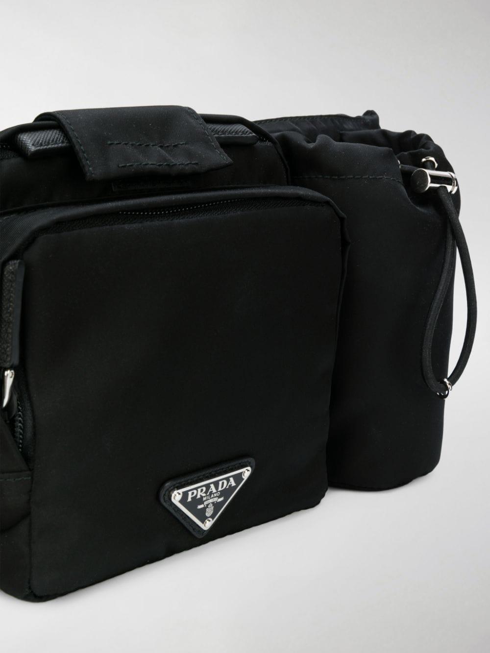 prada technical fabric belt bag