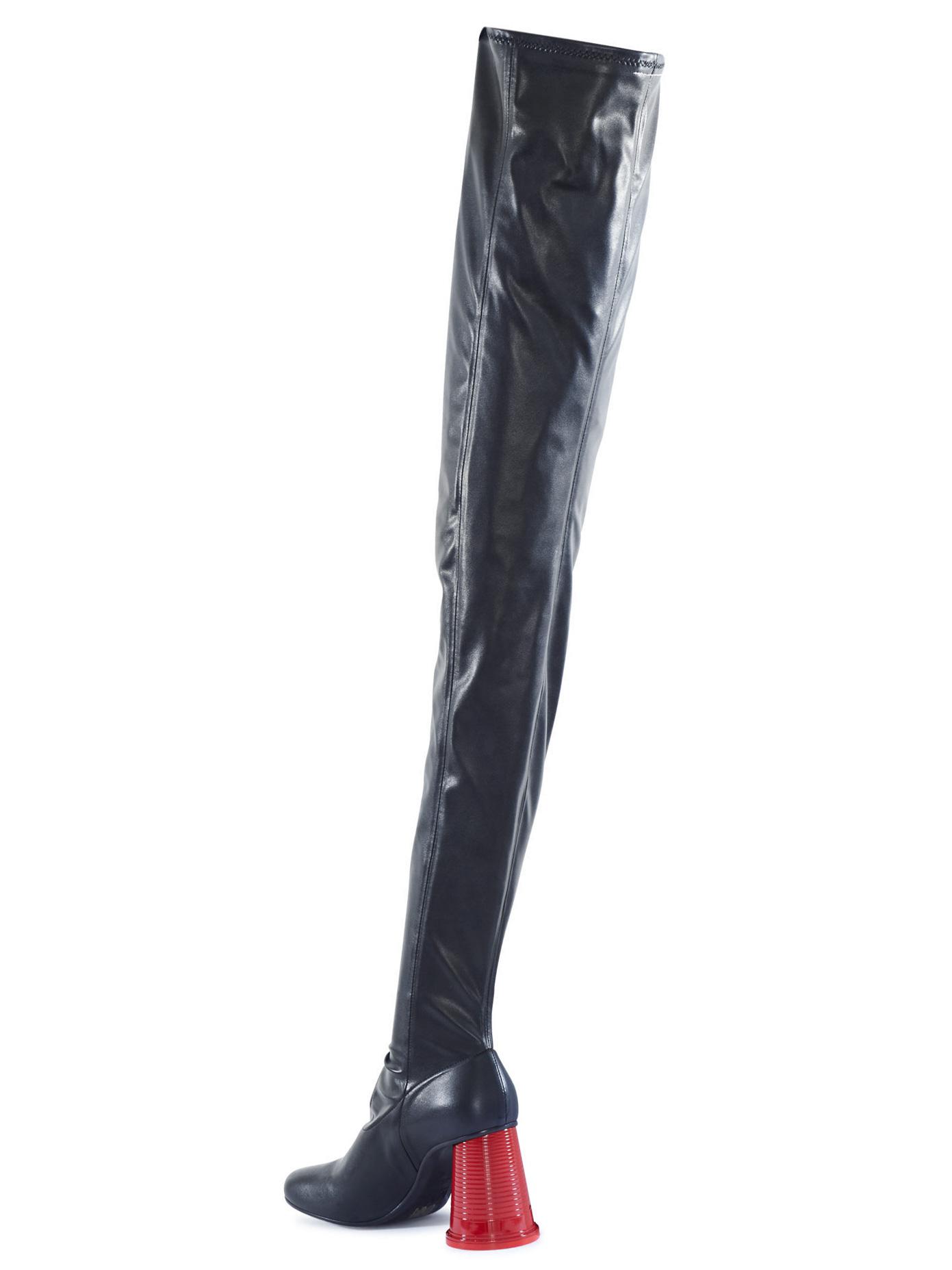 mm6 cup heel boots