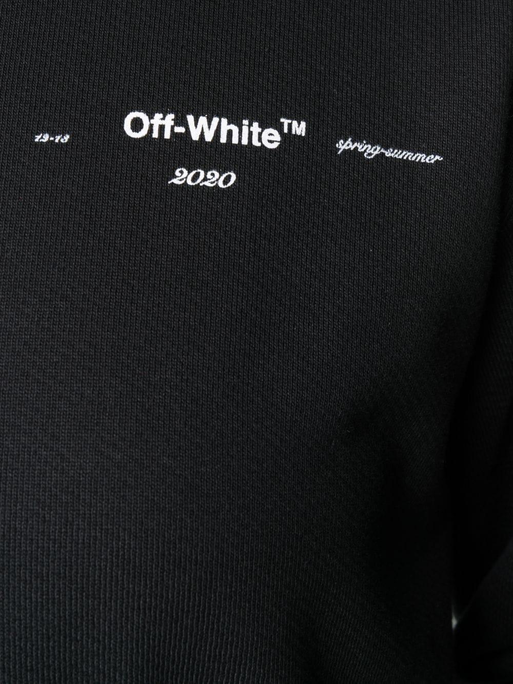 Off-White c/o Virgil Abloh Puzzle Arrows Print Sweatshirt in Black 