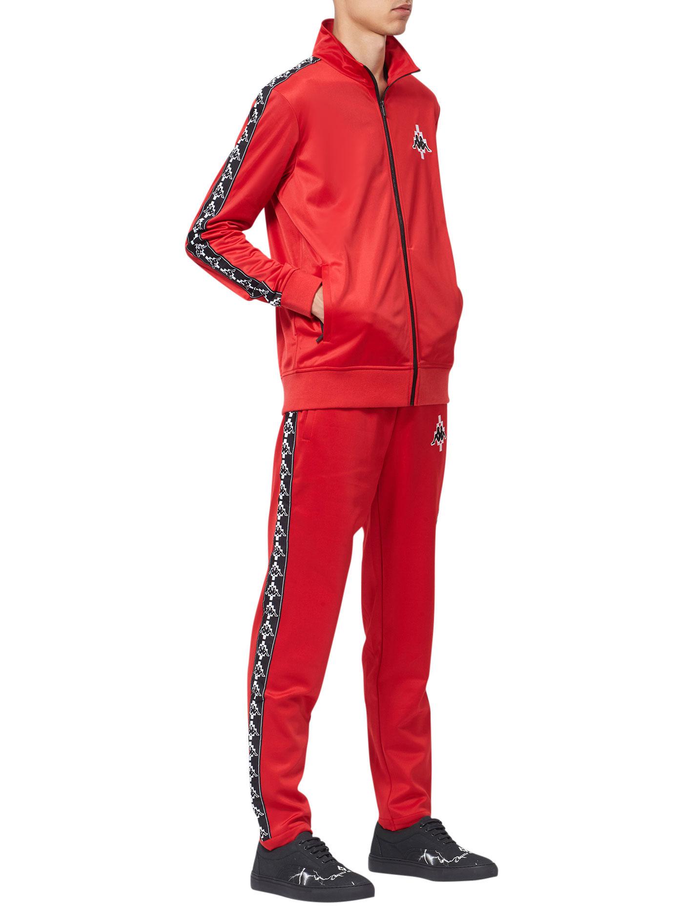 Lyst - Marcelo Burlon Kappa Tracksuit Jacket in Red for Men