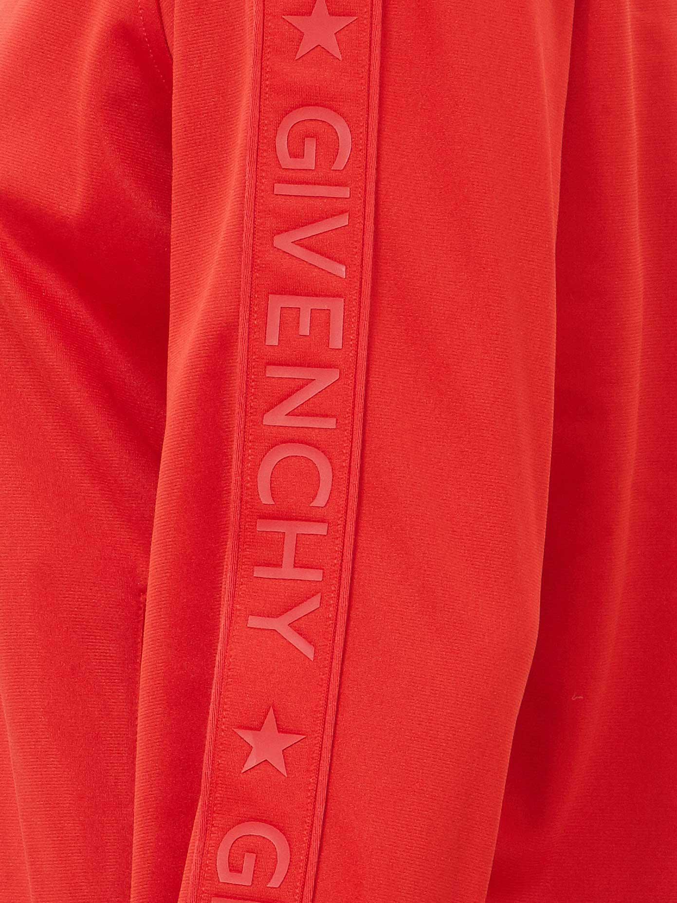 red givenchy tracksuit