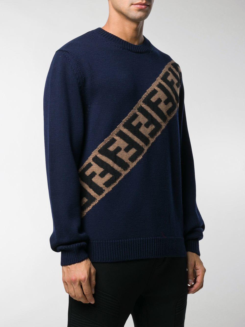 fendi jumper blue