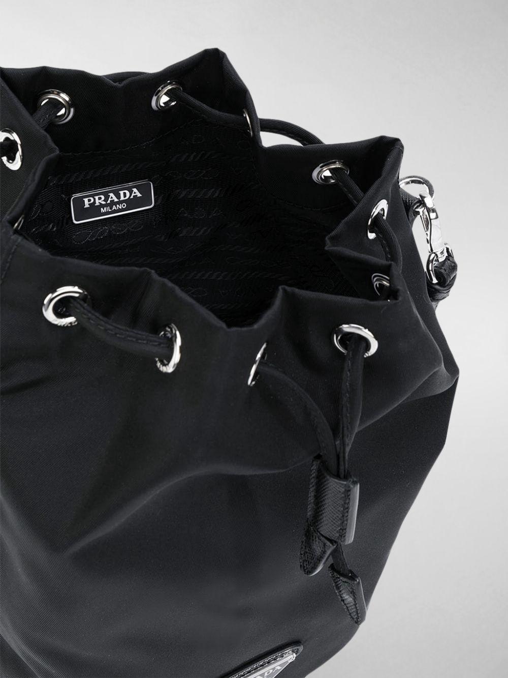 prada sailcloth drawstring bag
