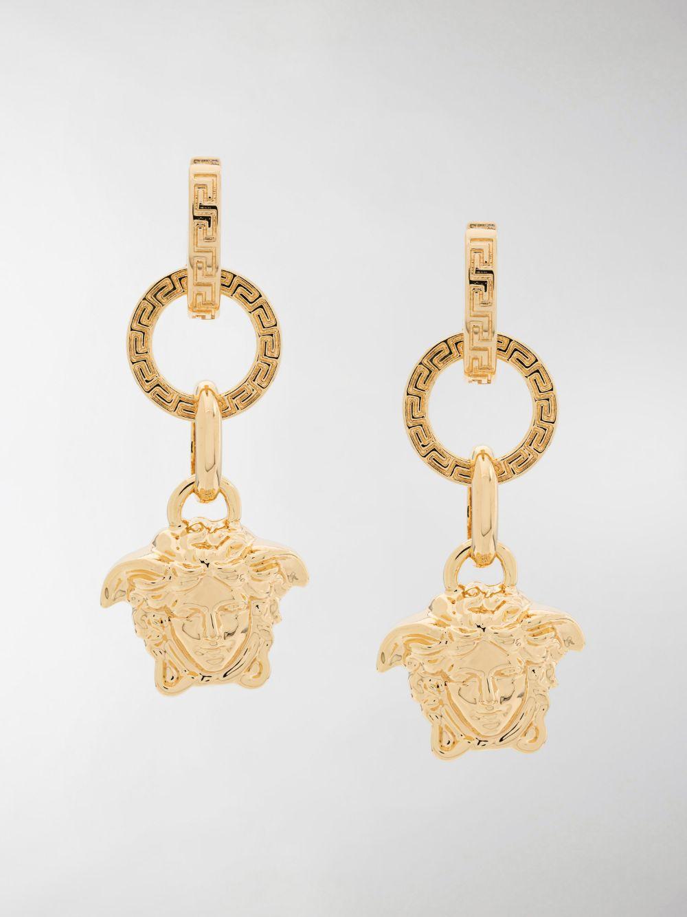 versace necklace and earrings set