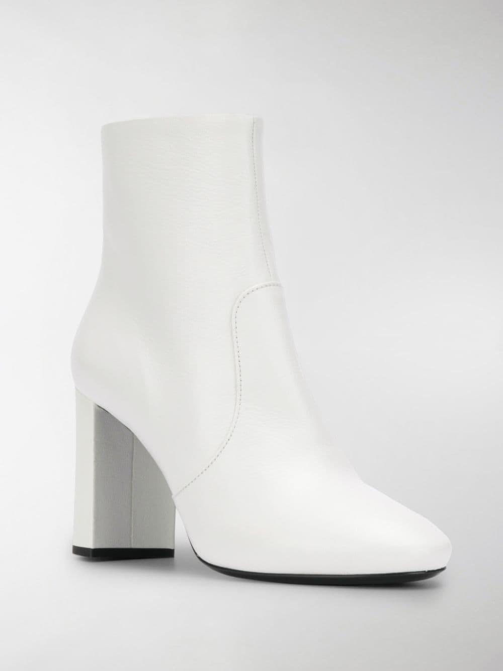 prada block heel boot