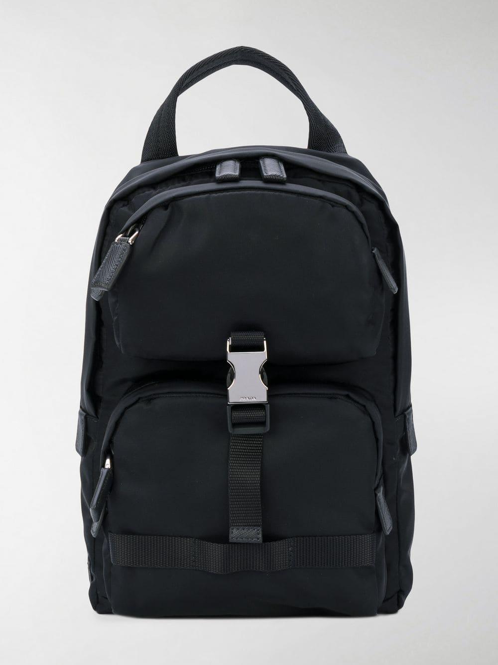 Zaino monospalla di Prada in Nero per Uomo - 7% di sconto | Lyst