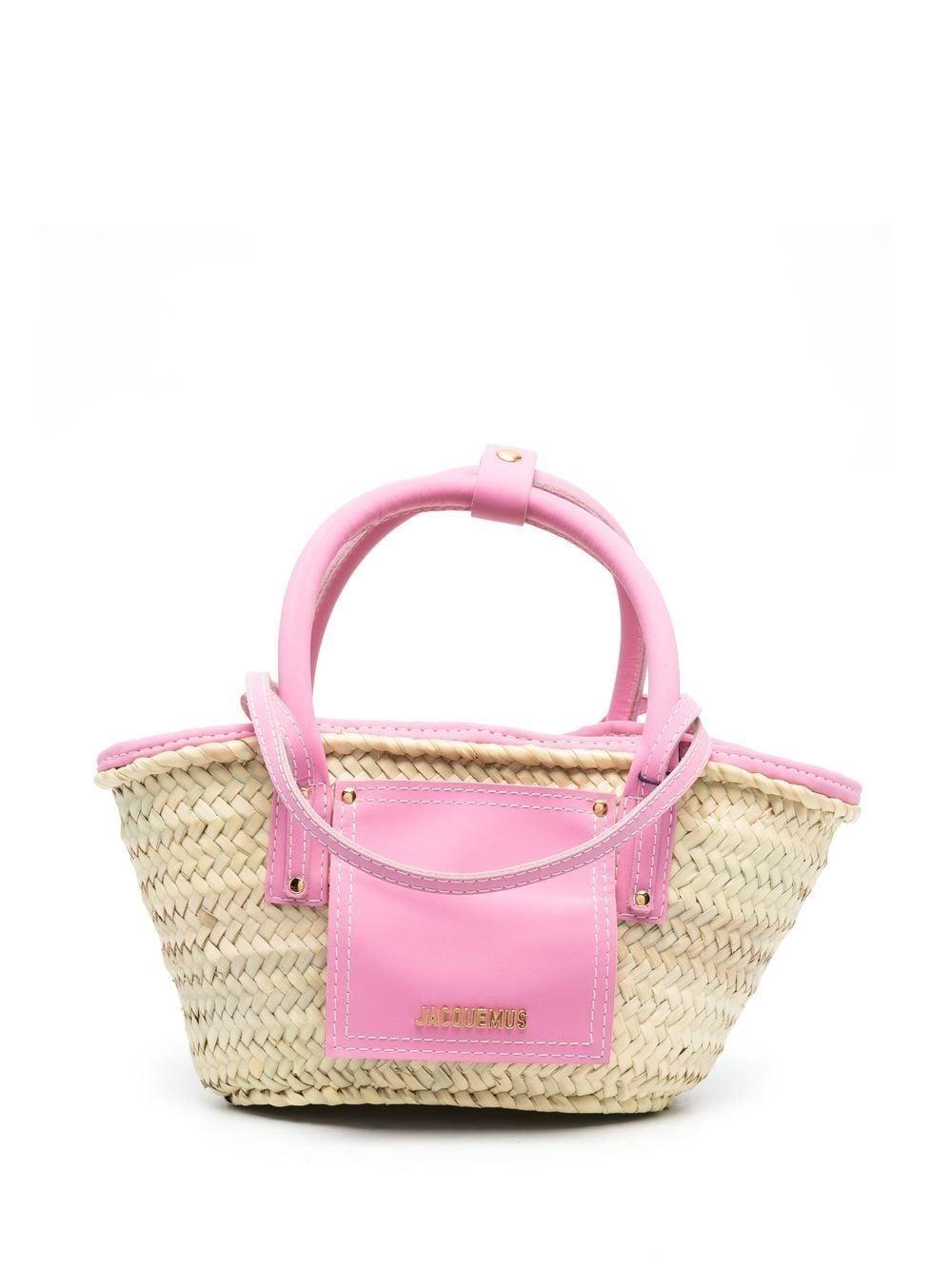 Jacquemus Le Petit Panierlion Bag in Pink | Lyst UK