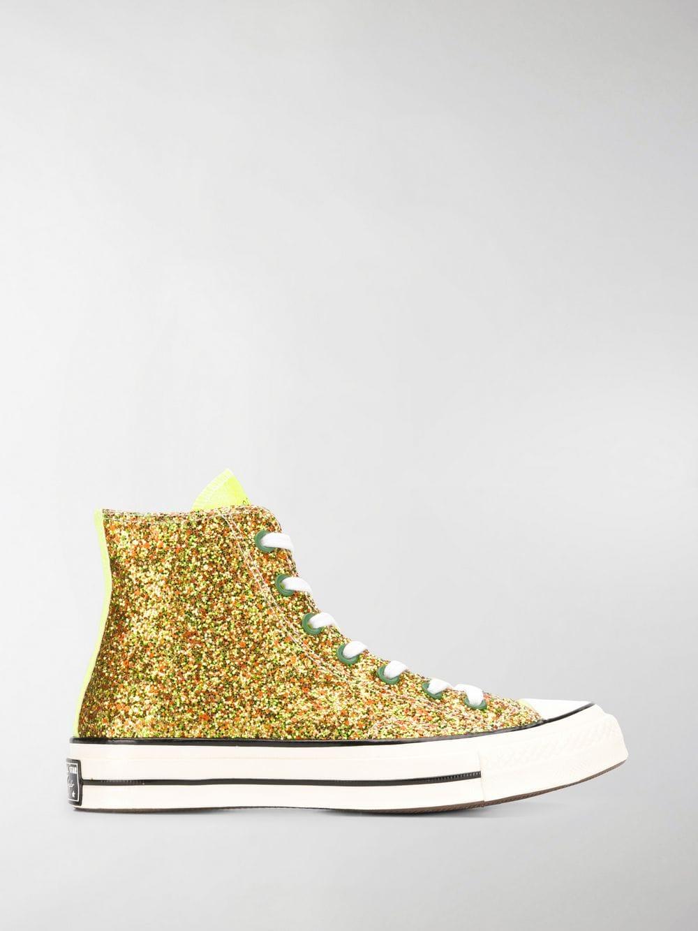 Converse Glitter Chuck 70 Sneakers in Metallic - Save 8% - Lyst