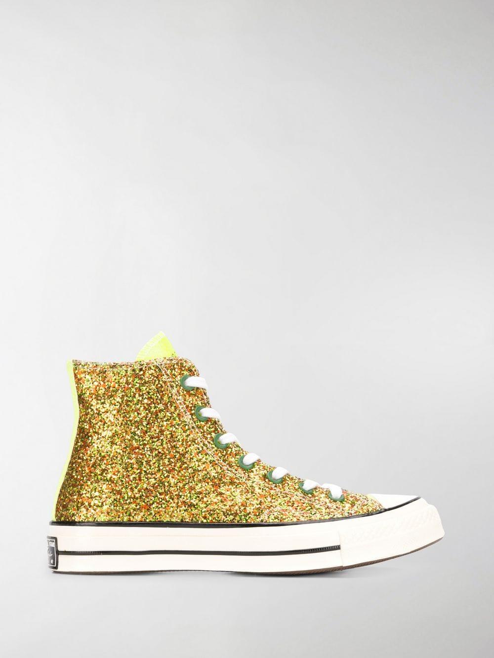 Converse Glitter Chuck 70 Sneakers in Metallic Save 8 Lyst