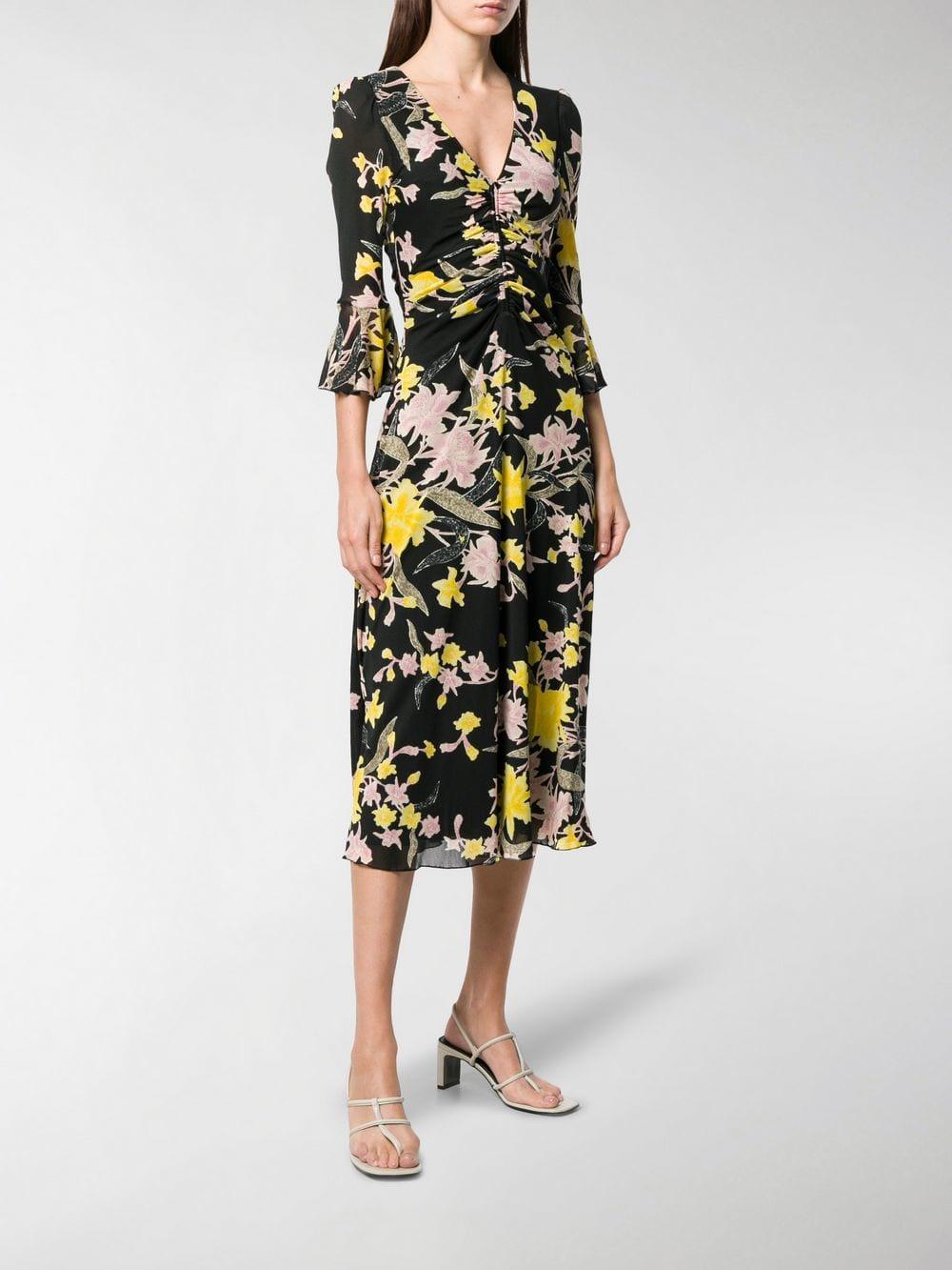 Dvf sales sareth dress