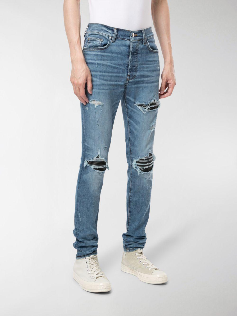 Amiri Denim Mx1 Skinny Jeans in Blue for Men - Lyst
