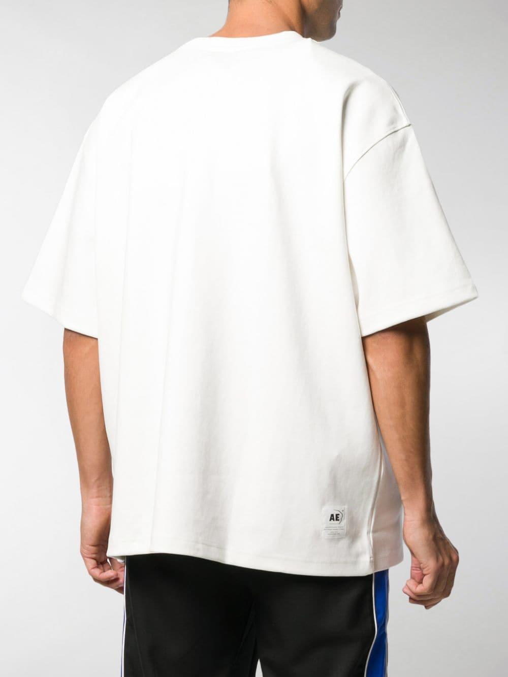ADER error Cotton Logo Printed T-shirt in White for Men - Lyst