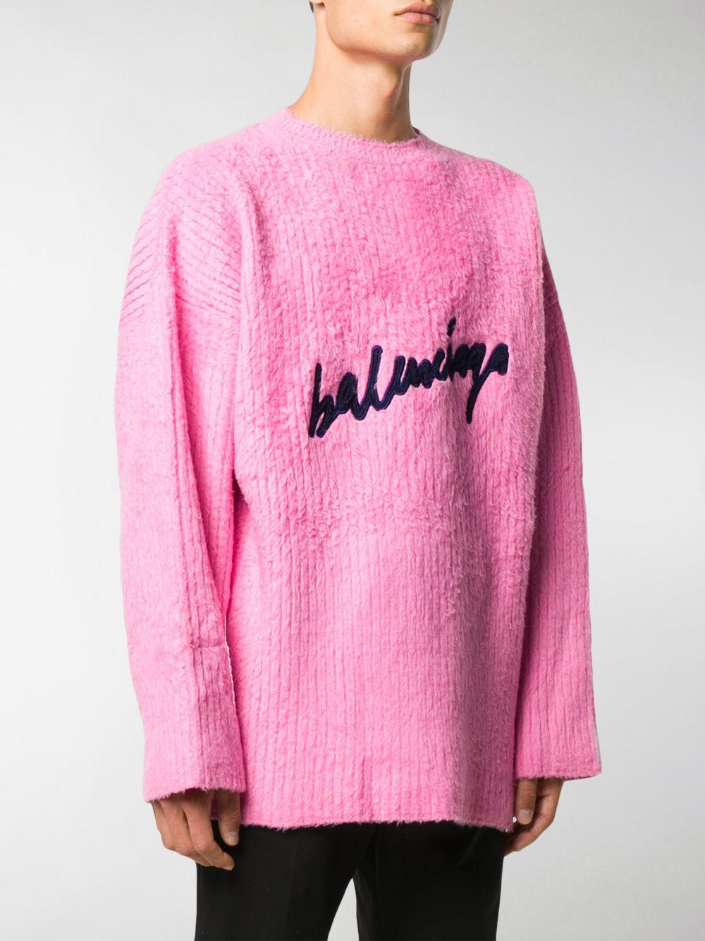 pink balenciaga jumper