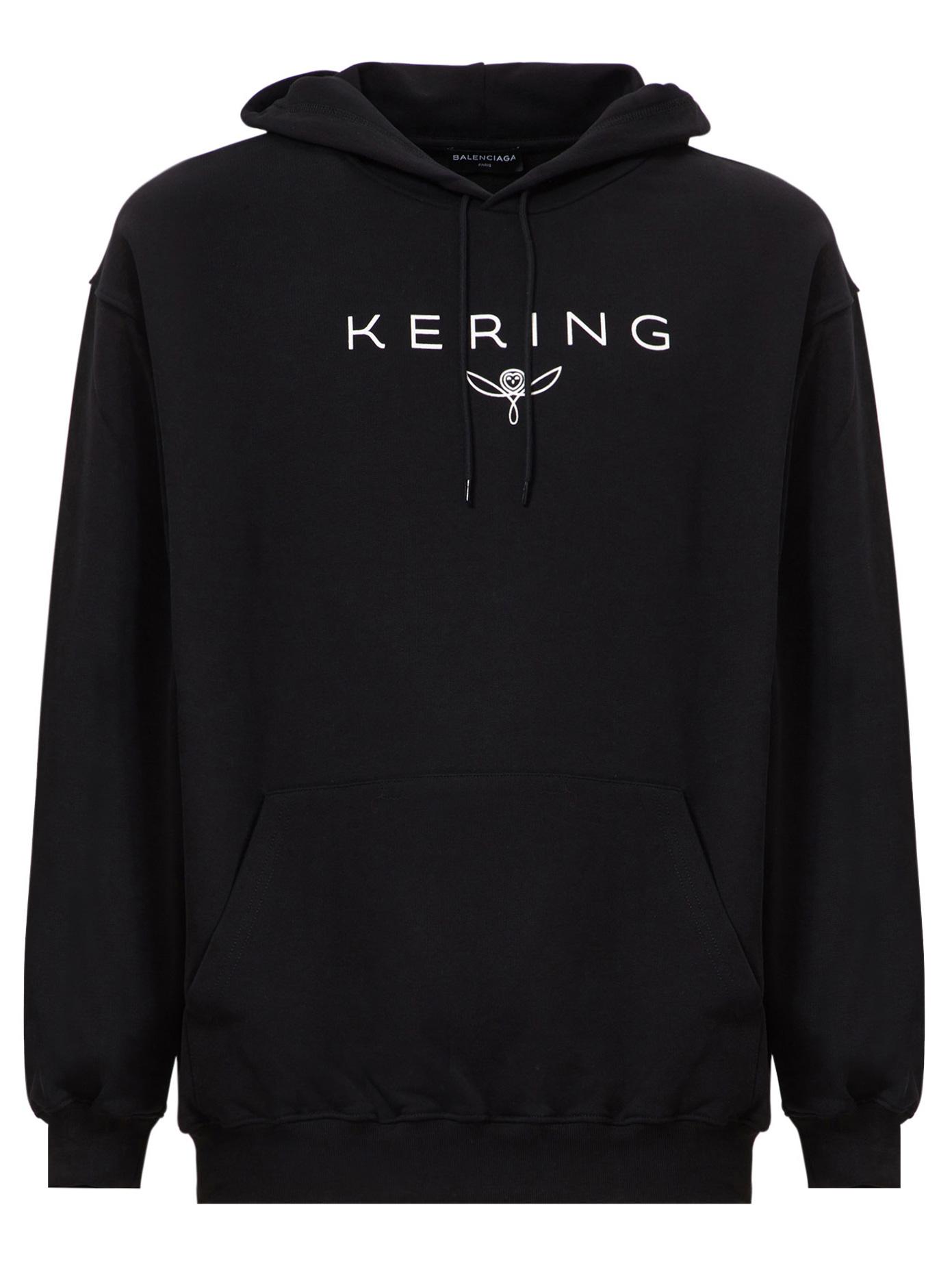 Balenciaga Kering Hoodie in Black for Men | Lyst