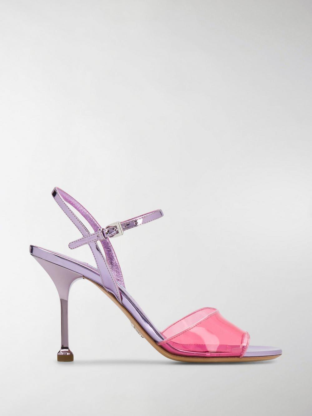 Prada Leather Transparent Detail 