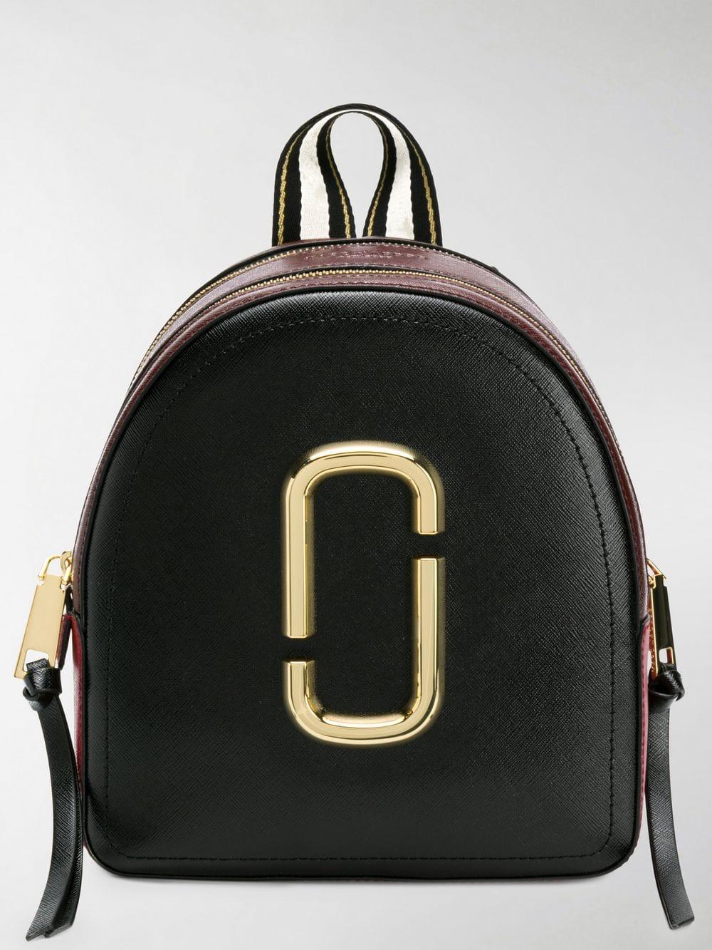 Marc Jacobs Leather Pack Shot Backpack 