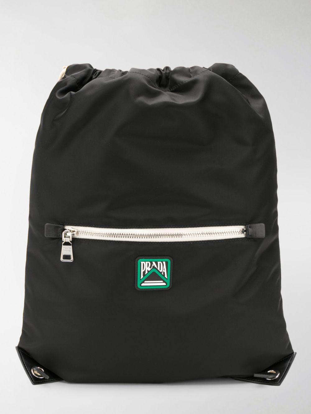 prada drawstring backpack
