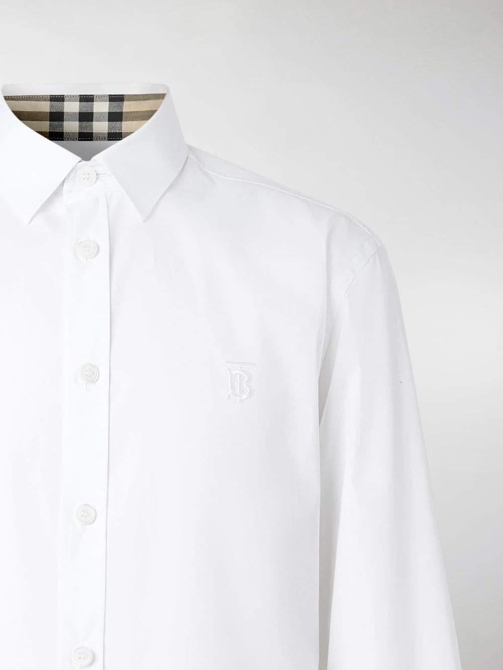 Burberry Cotton Shirts White for Men 