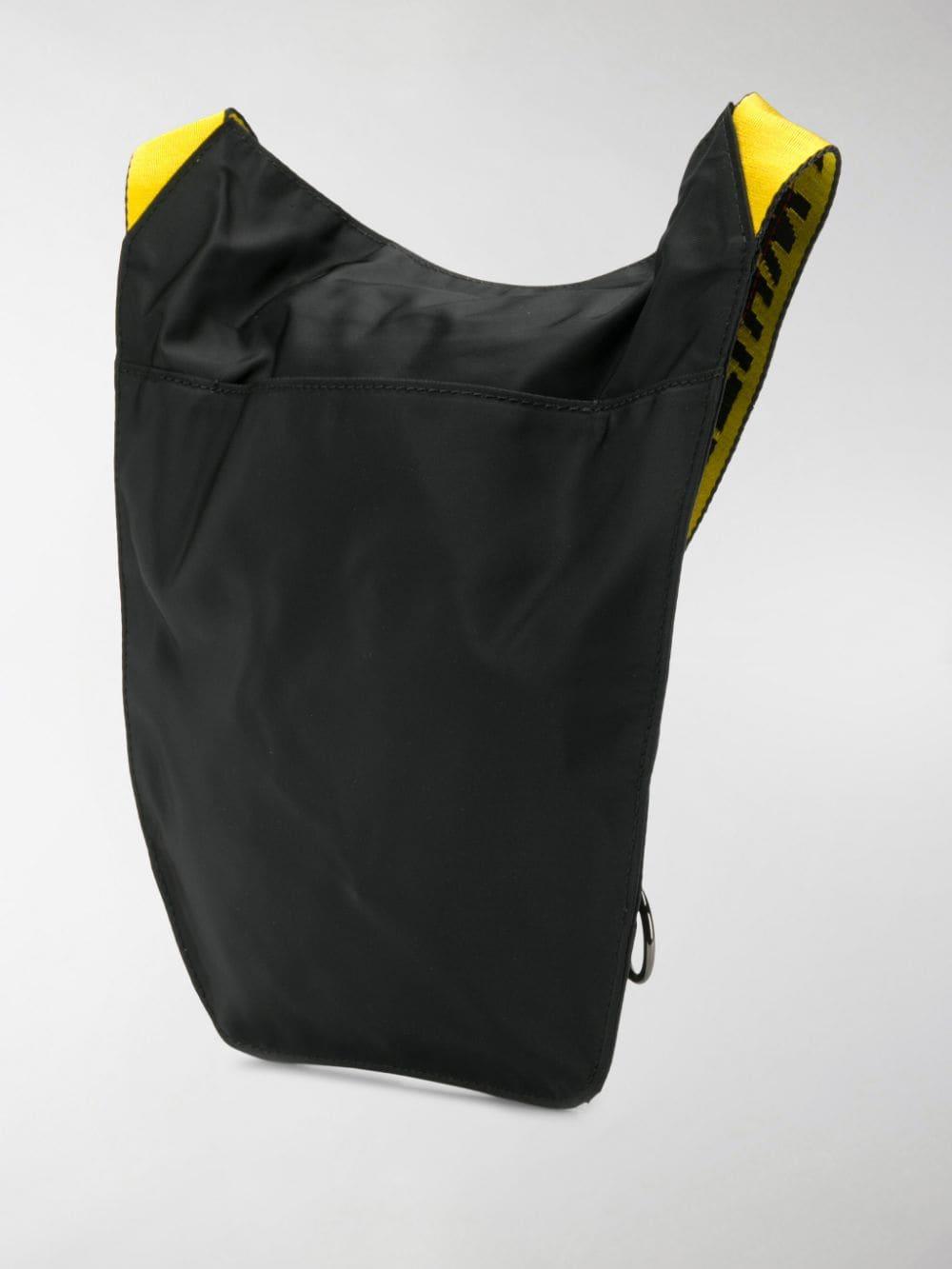 Off-White c/o Virgil Abloh Logo-strap Cross Body Bag in Black for Men - Lyst