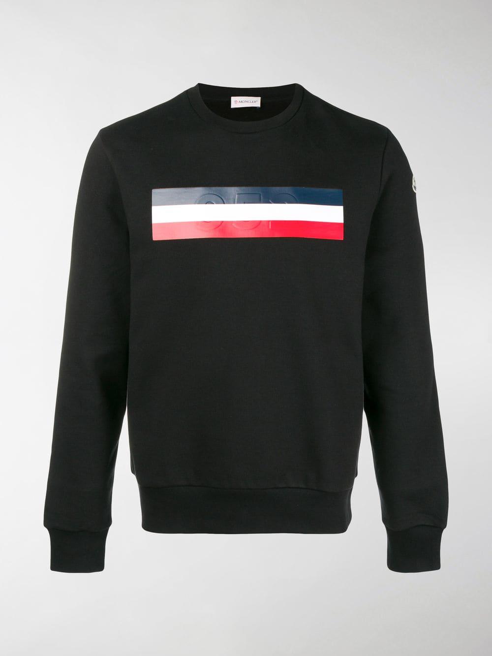 Moncler 952 Sweatshirt in Black for Men 