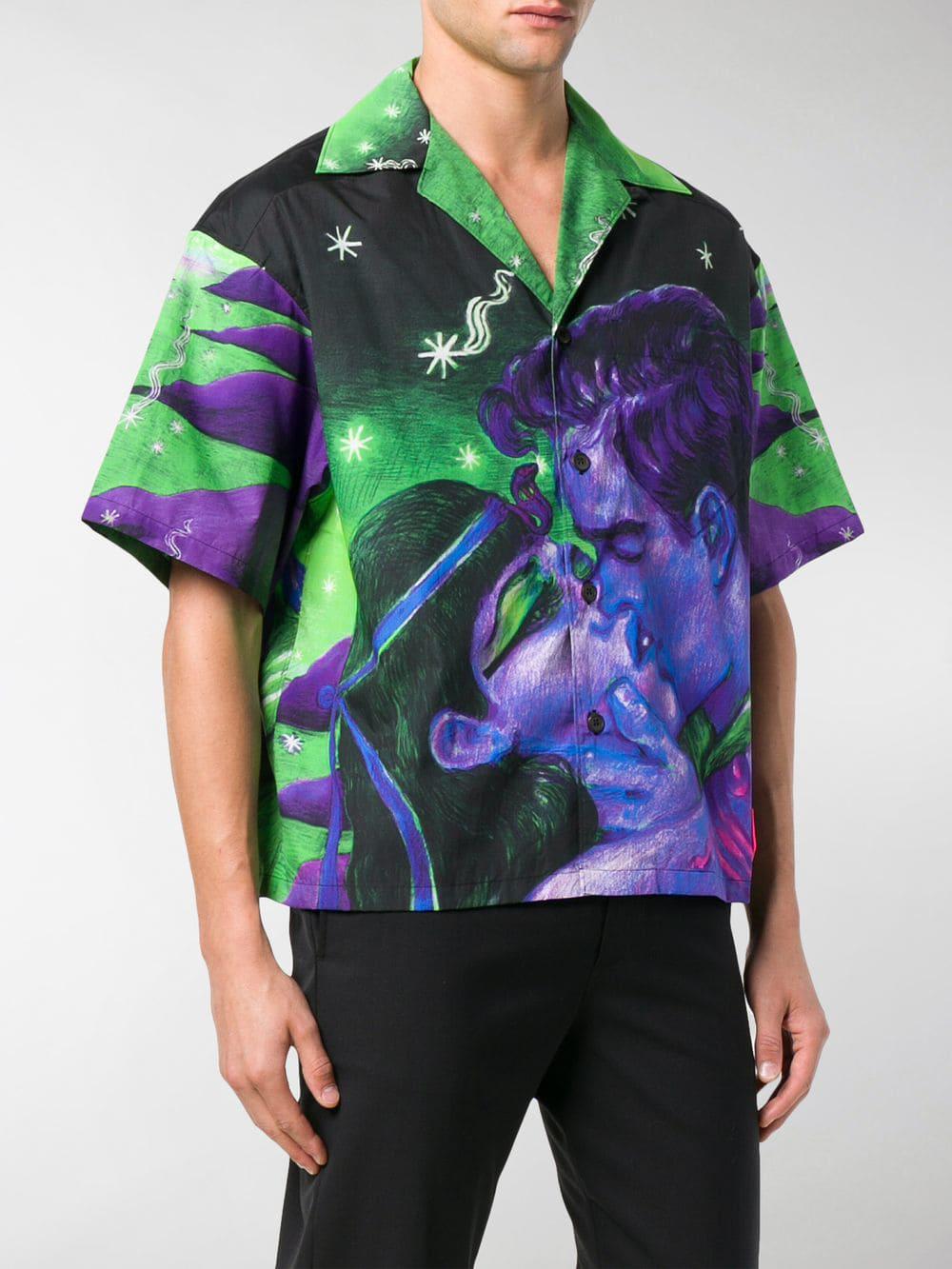 Prada Impossible True Love-print Cotton 