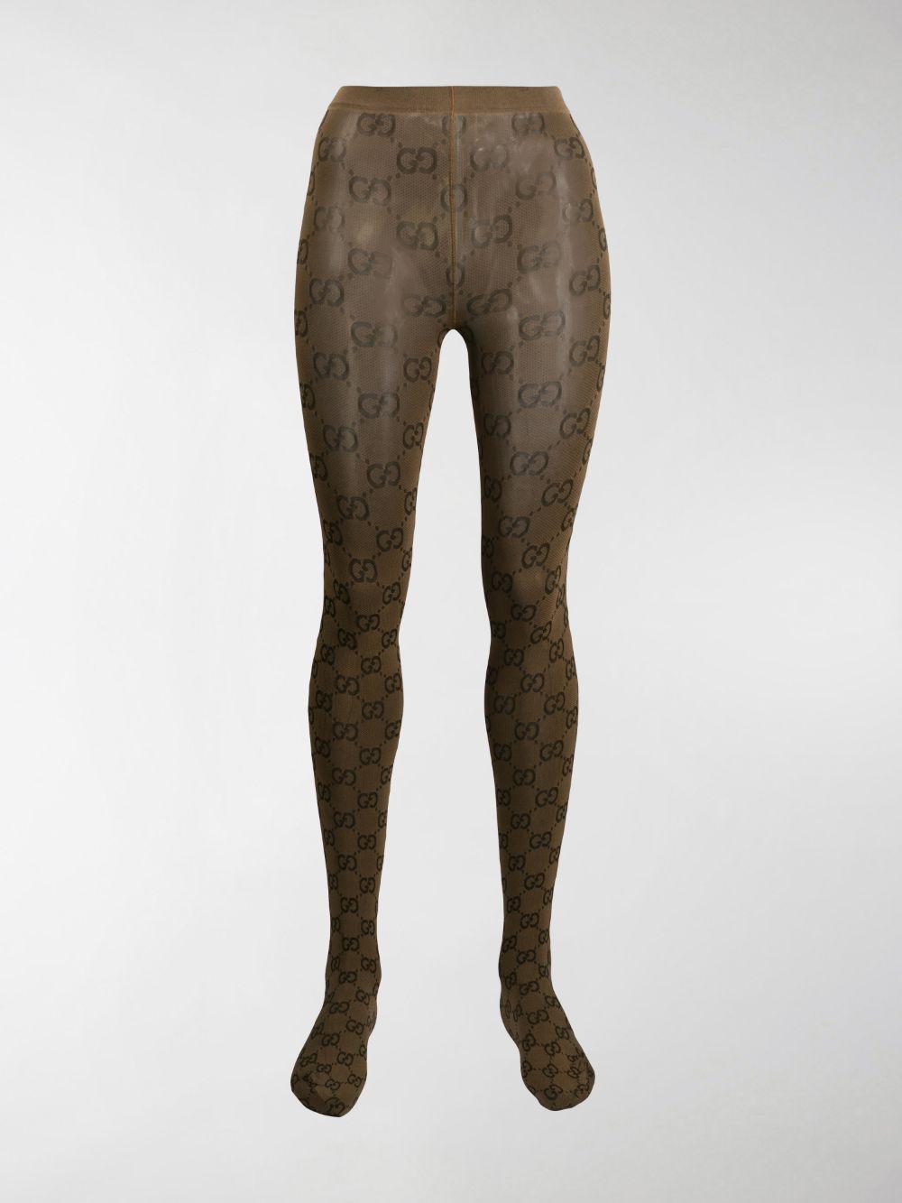 Gucci Synthetic GG Pattern Tights in 