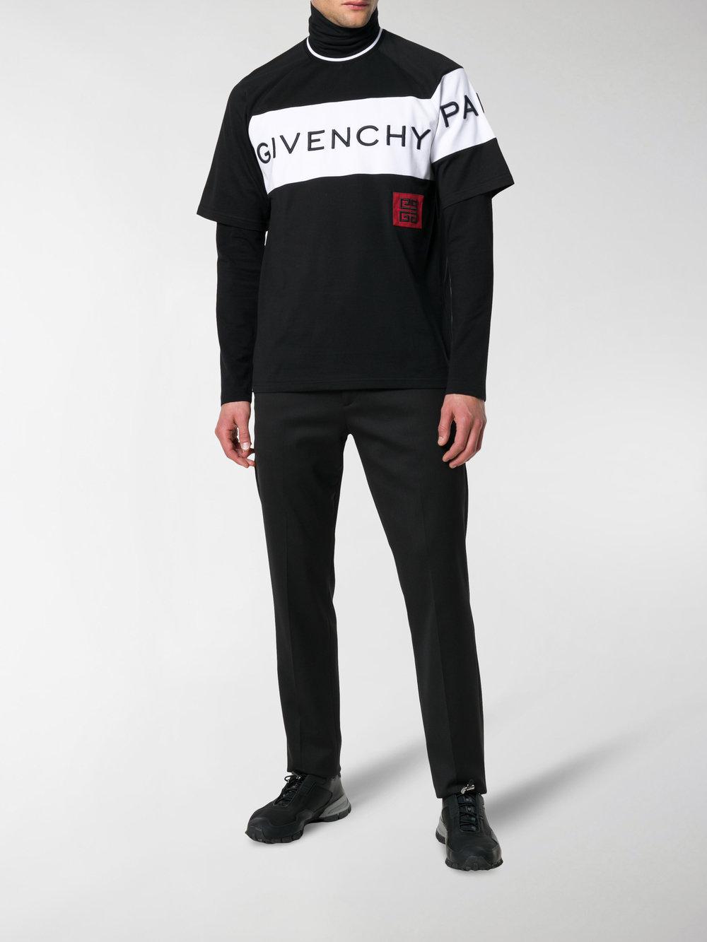 givenchy 4g embroidered slim sweatshirt