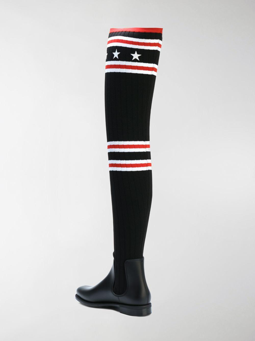 givenchy knit boots