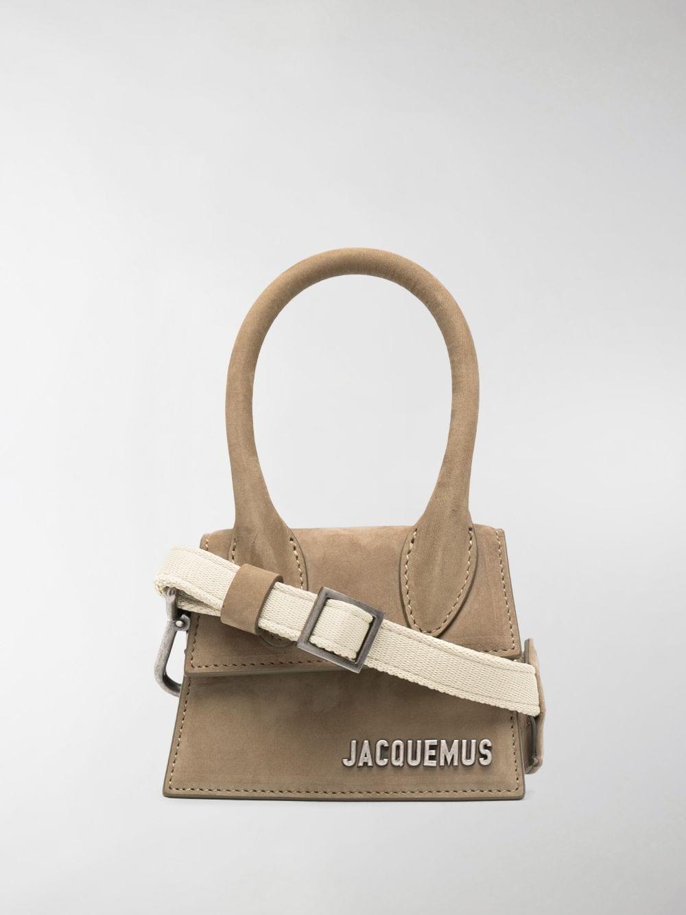 Jacquemus Leather Le Chiquito Homme Mini Bag in Green for Men - Lyst