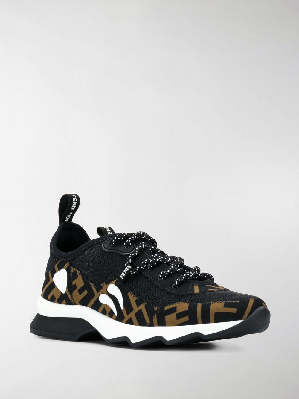 fendi force ff patch sneakers
