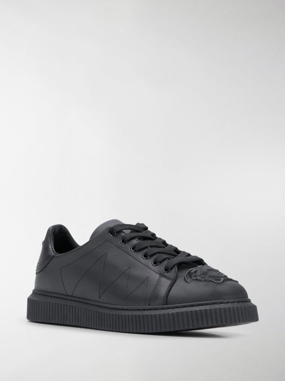 Versace Medusa Head Logo Sneakers in Black for Men | Lyst