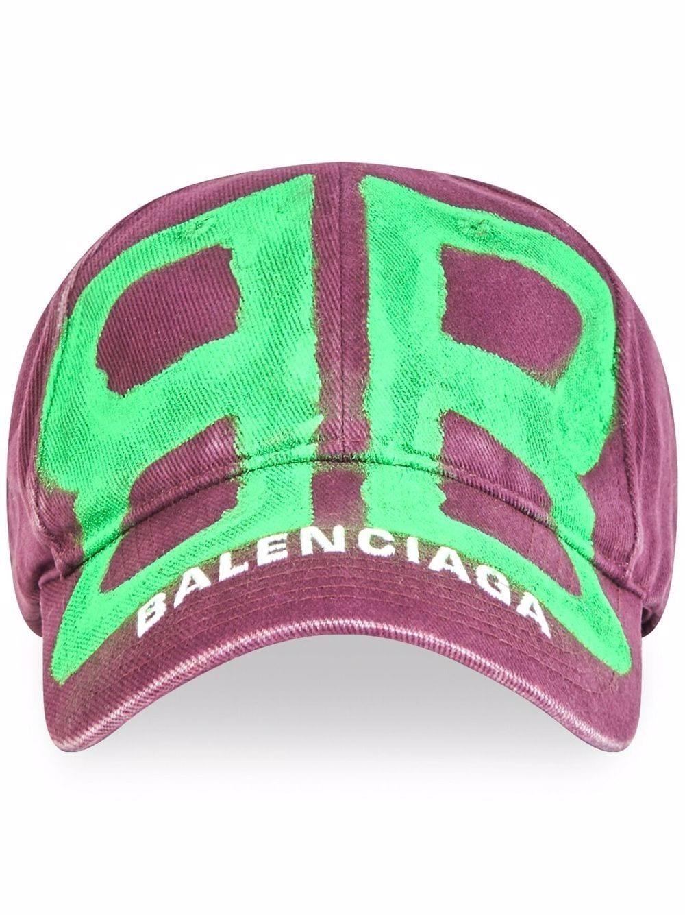 Bb Spray-paint Baseball Cap 