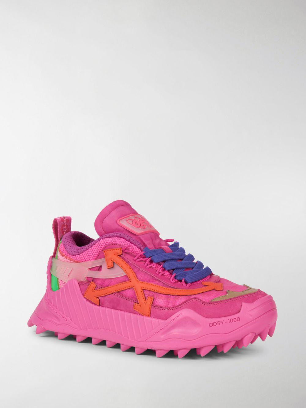 Off-White c/o Virgil Abloh Odsy-1000 Sneakers in Pink - Lyst
