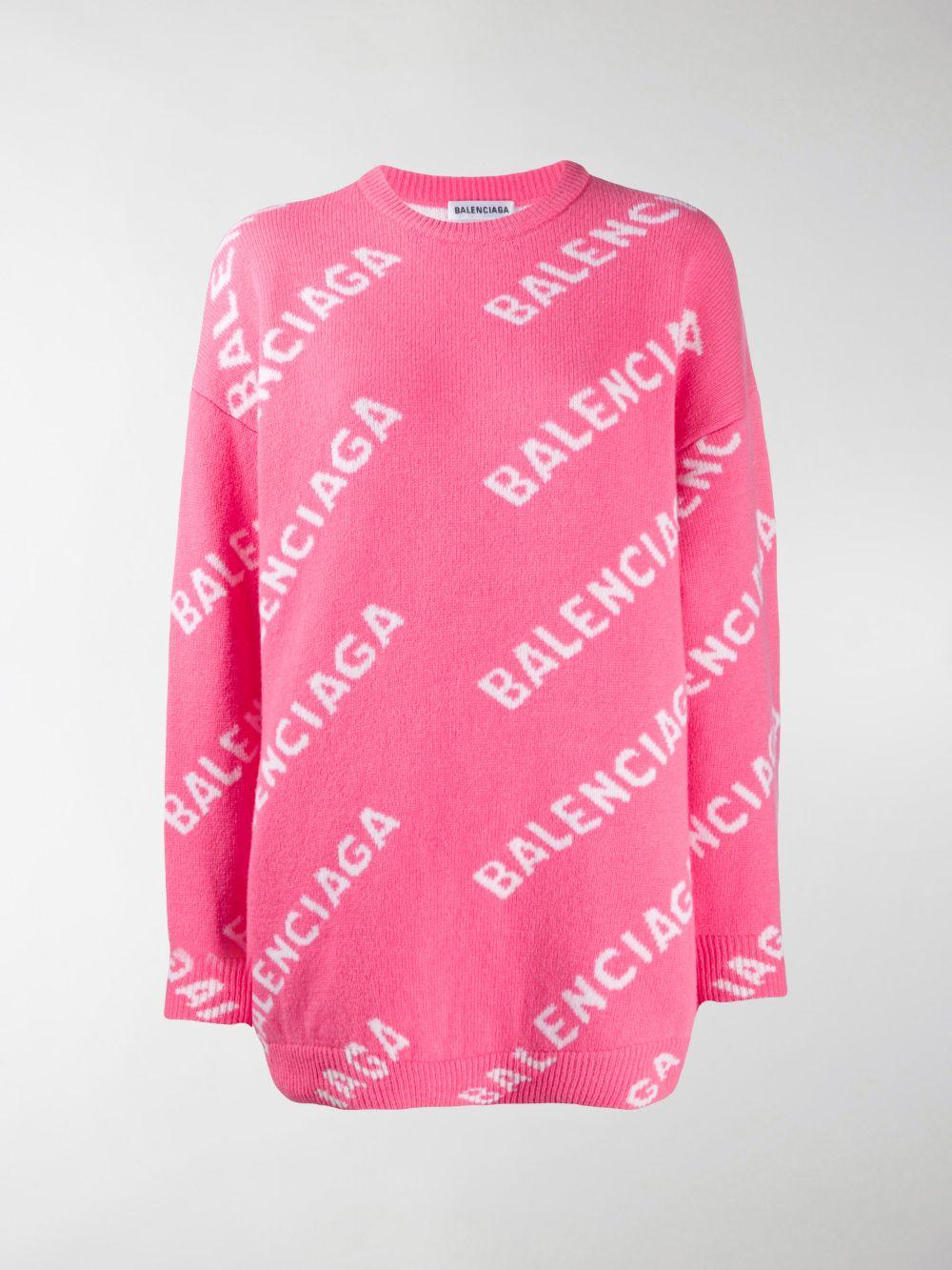 pink balenciaga jumper