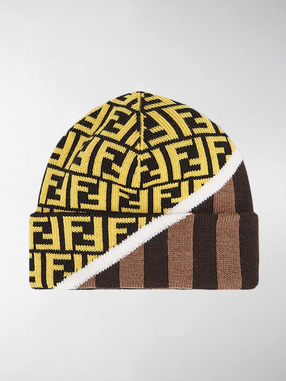fendi monogram beanie