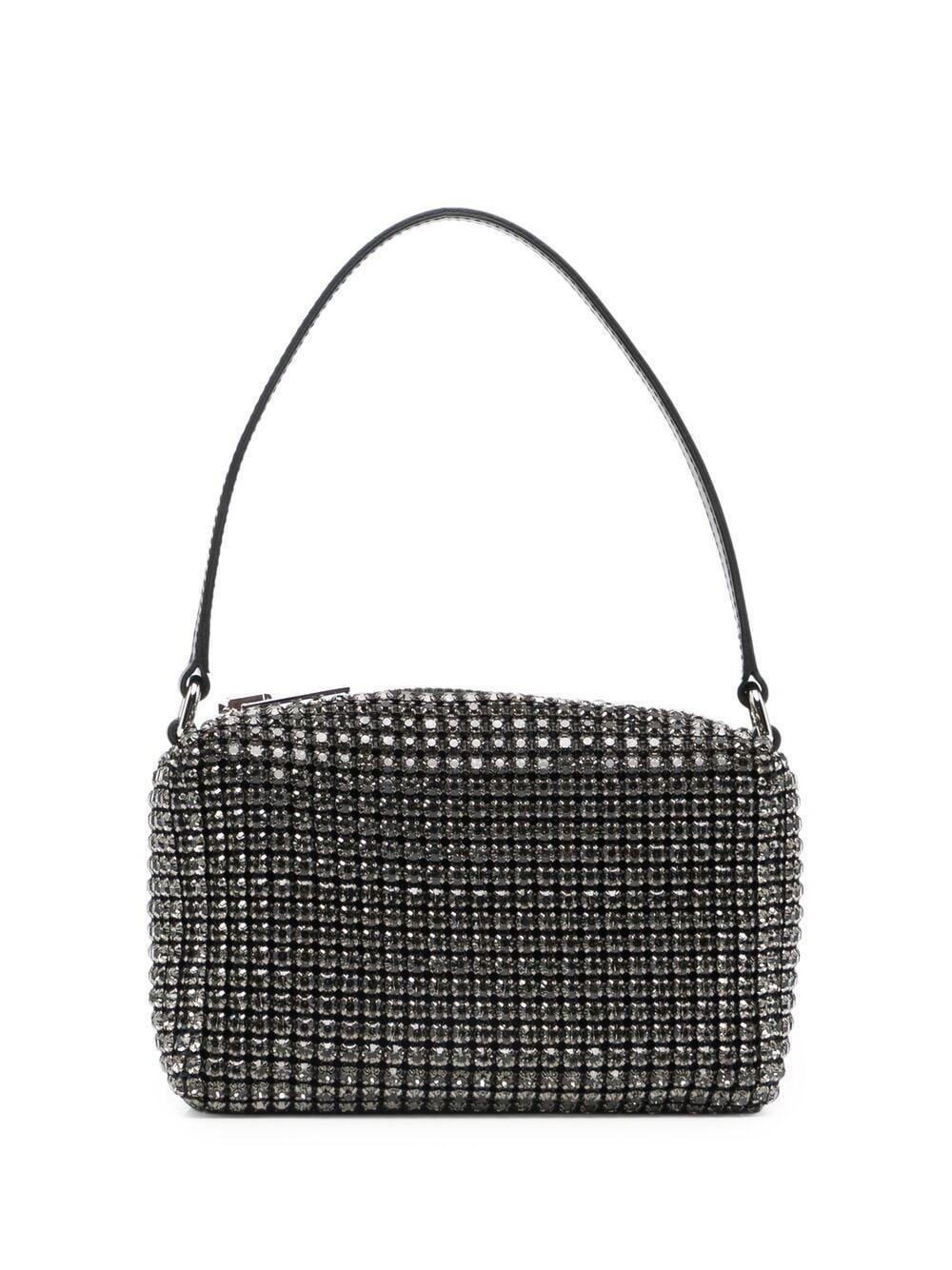 Alexander Wang Heiress Rhinestoneembellished Mini Bag in Black Lyst