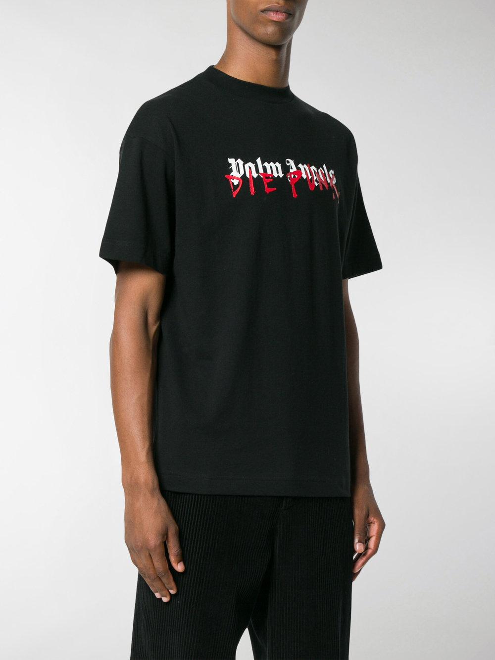 Palm Angels X Playboi Carti Printed Logo T-shirt in Black for Men - Lyst
