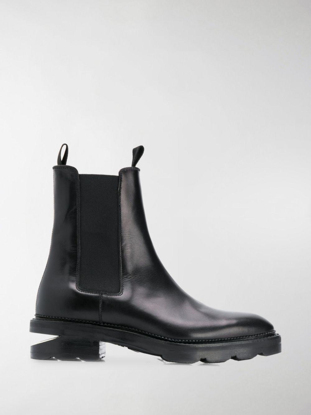Alexander Wang Elasticated Side Panel Boots in Black - Lyst