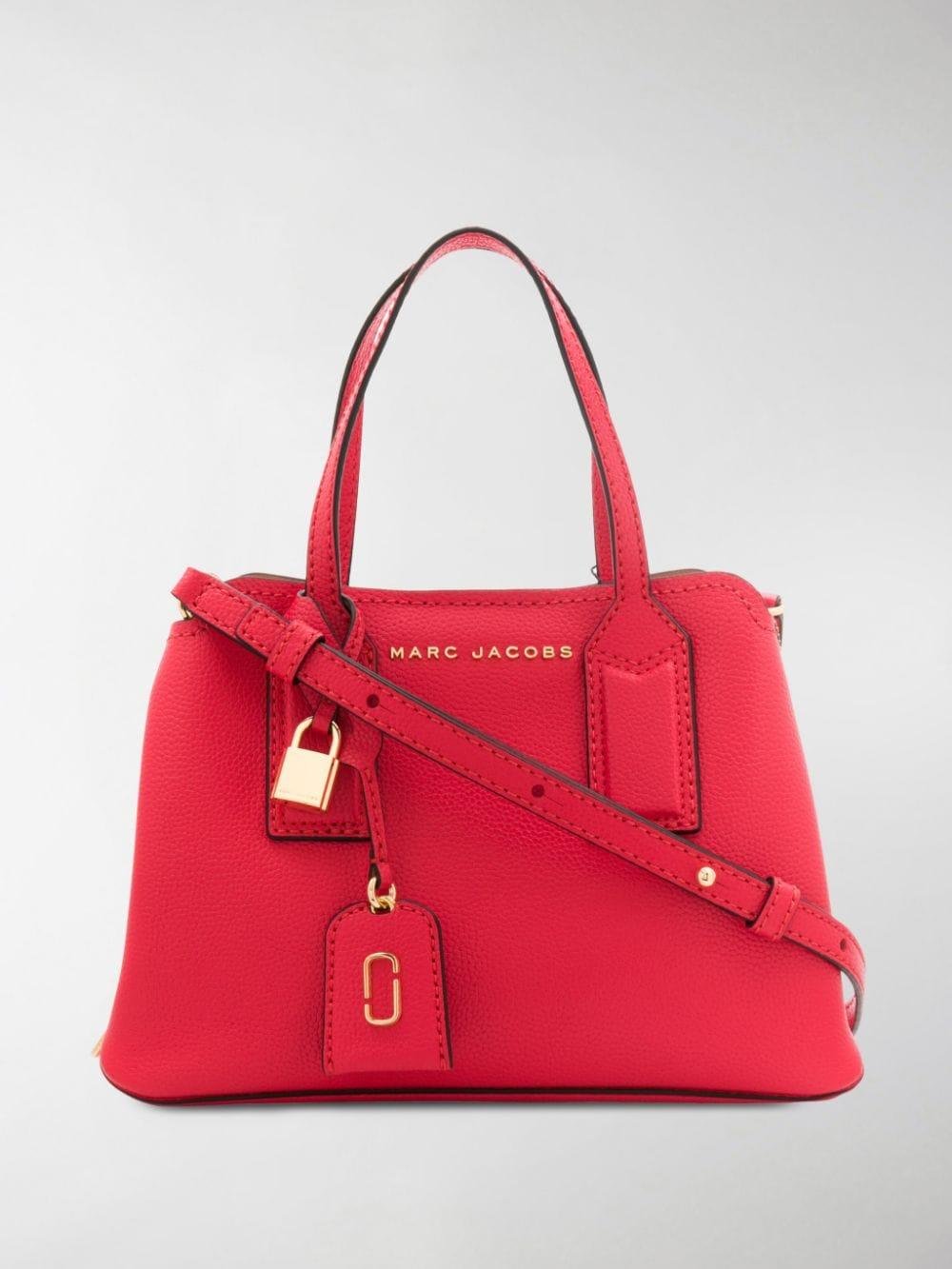 Marc Jacobs Leather The Editor Tote Bag in Red - Save 22% - Lyst