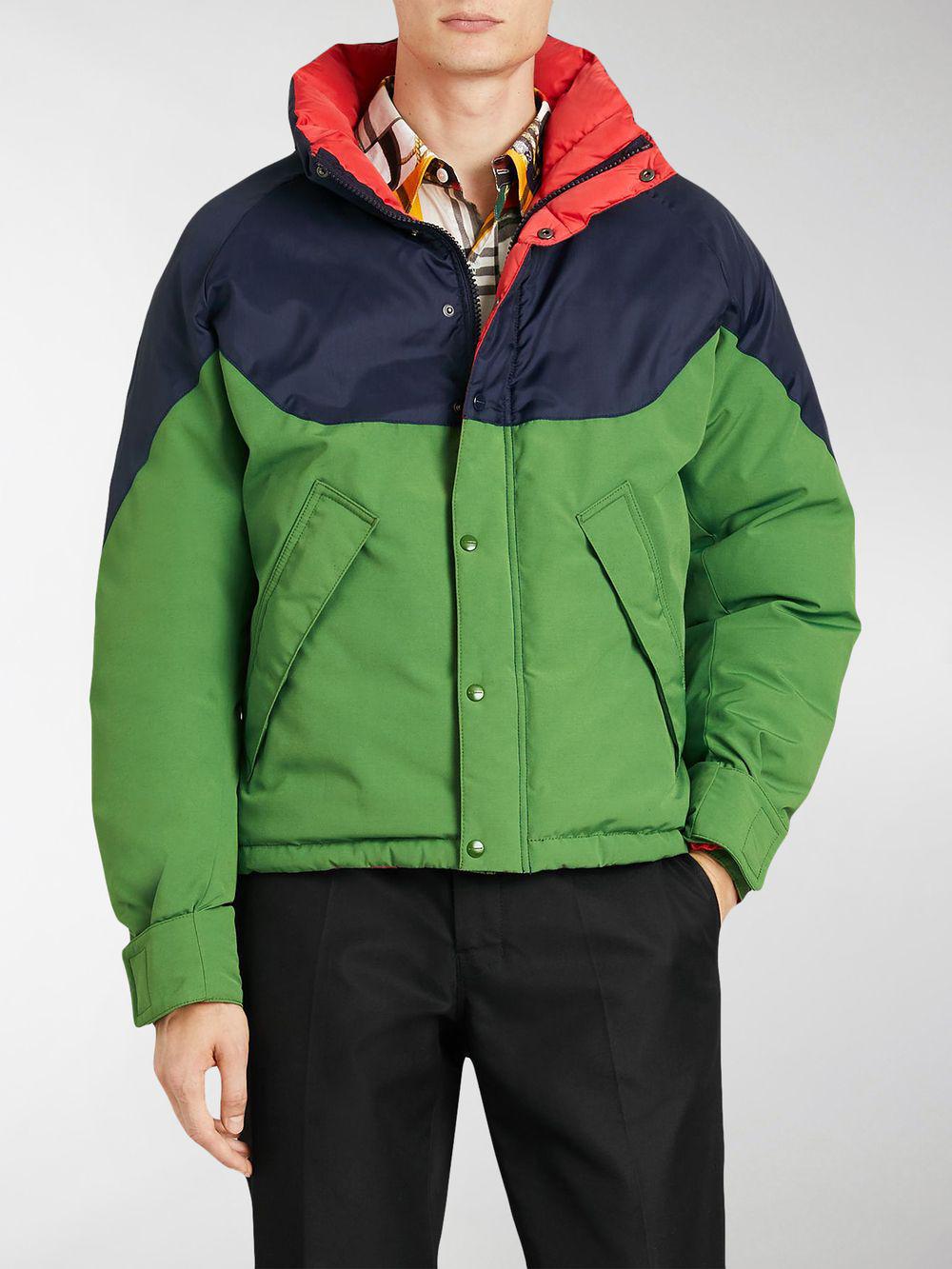analyse Skibform Martyr Burberry Synthetic Tri-tone Reversible Jacket in Green for Men - Lyst