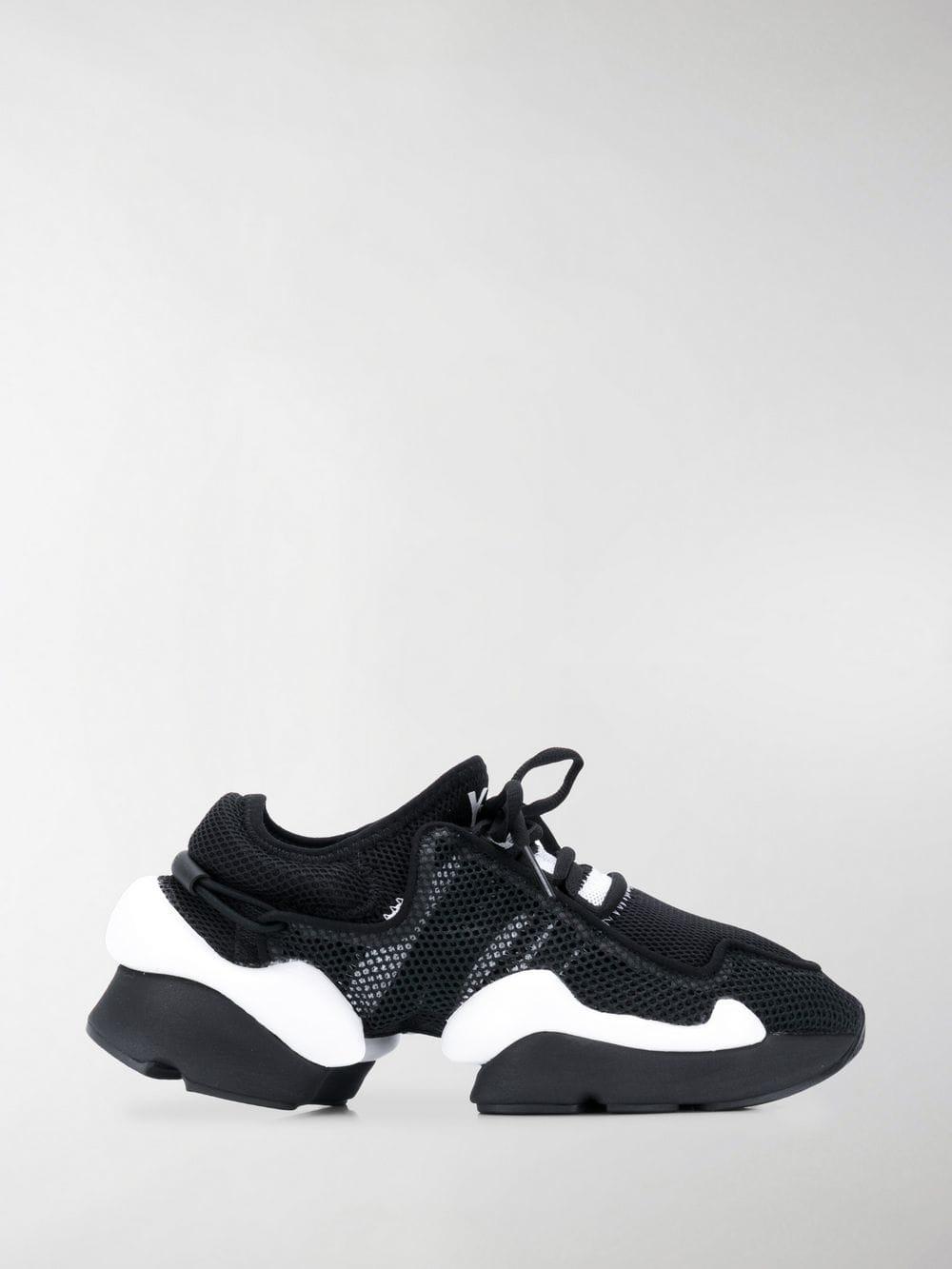 Y-3 'ren' Sneakers in Black for Men - Lyst