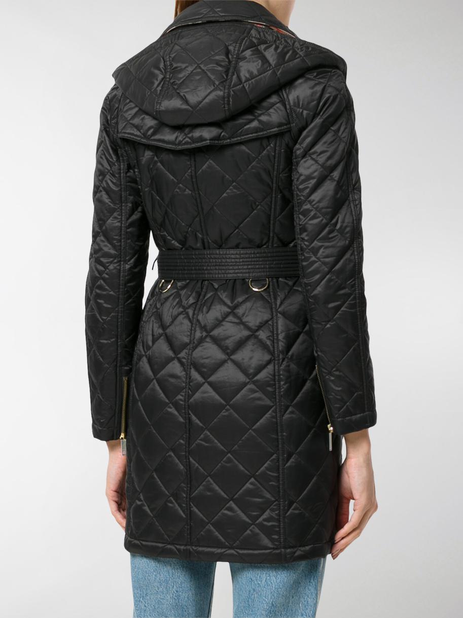 Burberry Baughton Quilted Jacket in Black - Lyst