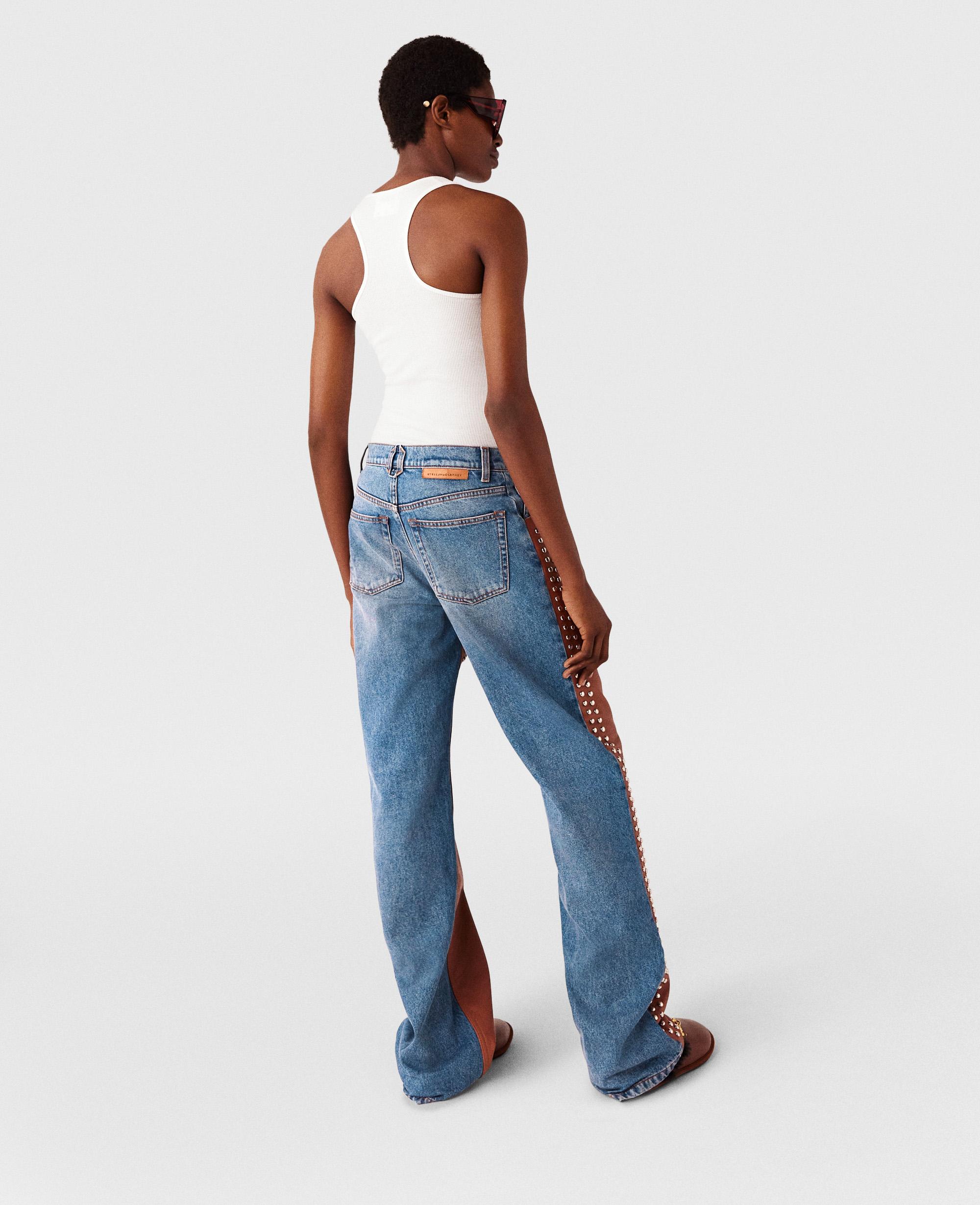【24SS NEW】Stella McCartney / Chaps High-Rise ジーンズ 24SS NEW】Stella McCartney / Chaps High-Rise ジーンズ