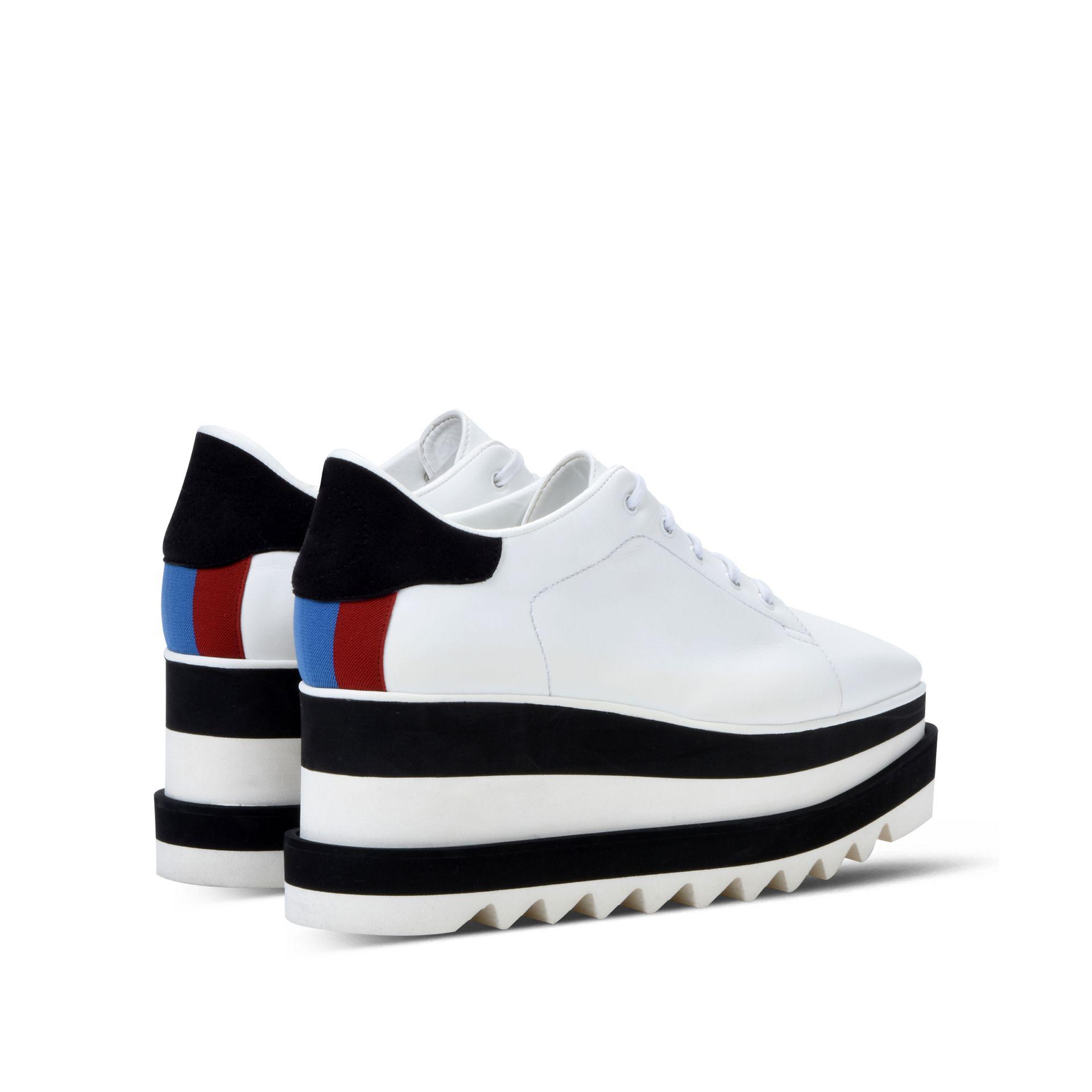 stella mccartney white elyse shoes