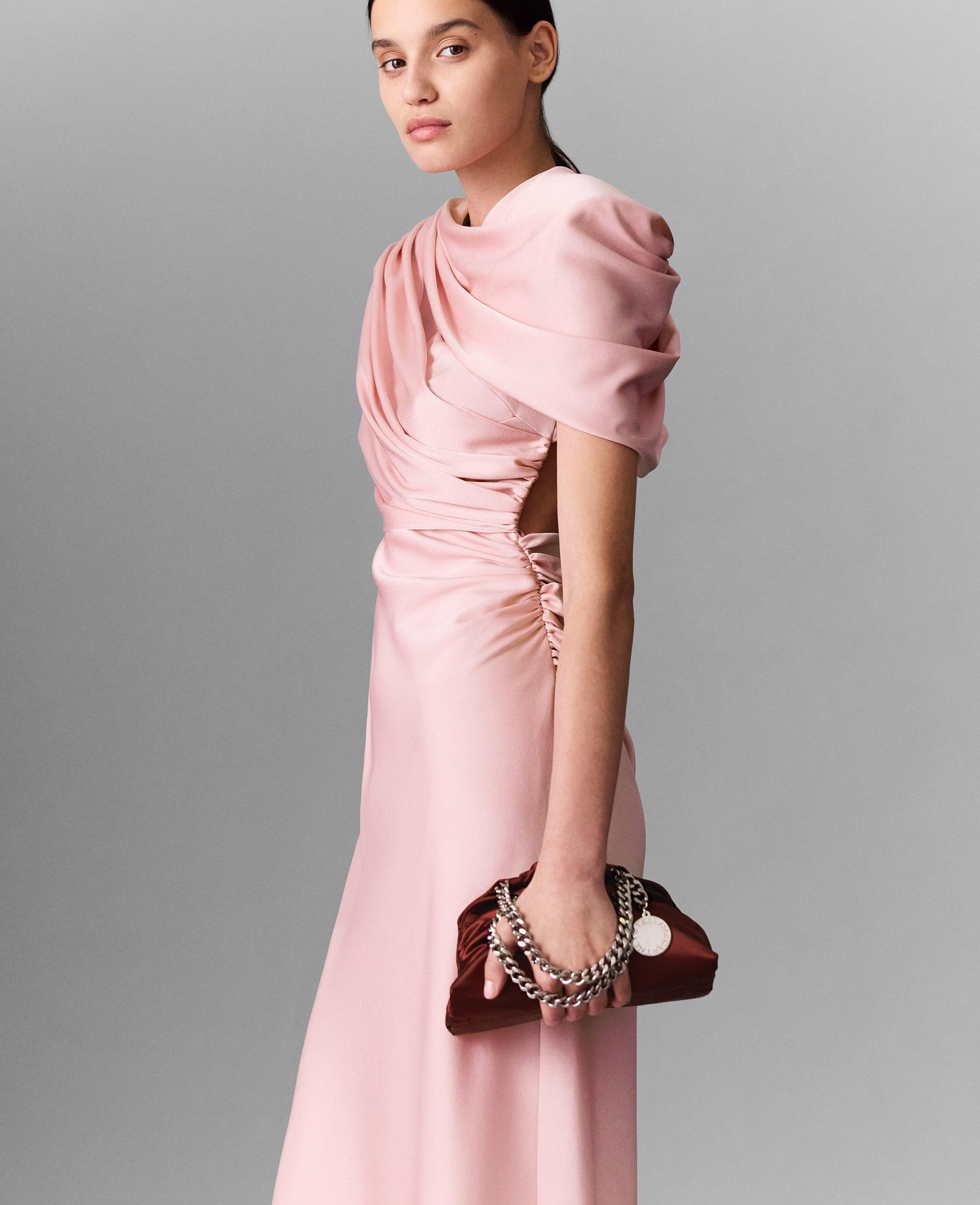 stella mccartney pink silk dress Stella McCartney Silk Maxi Dress