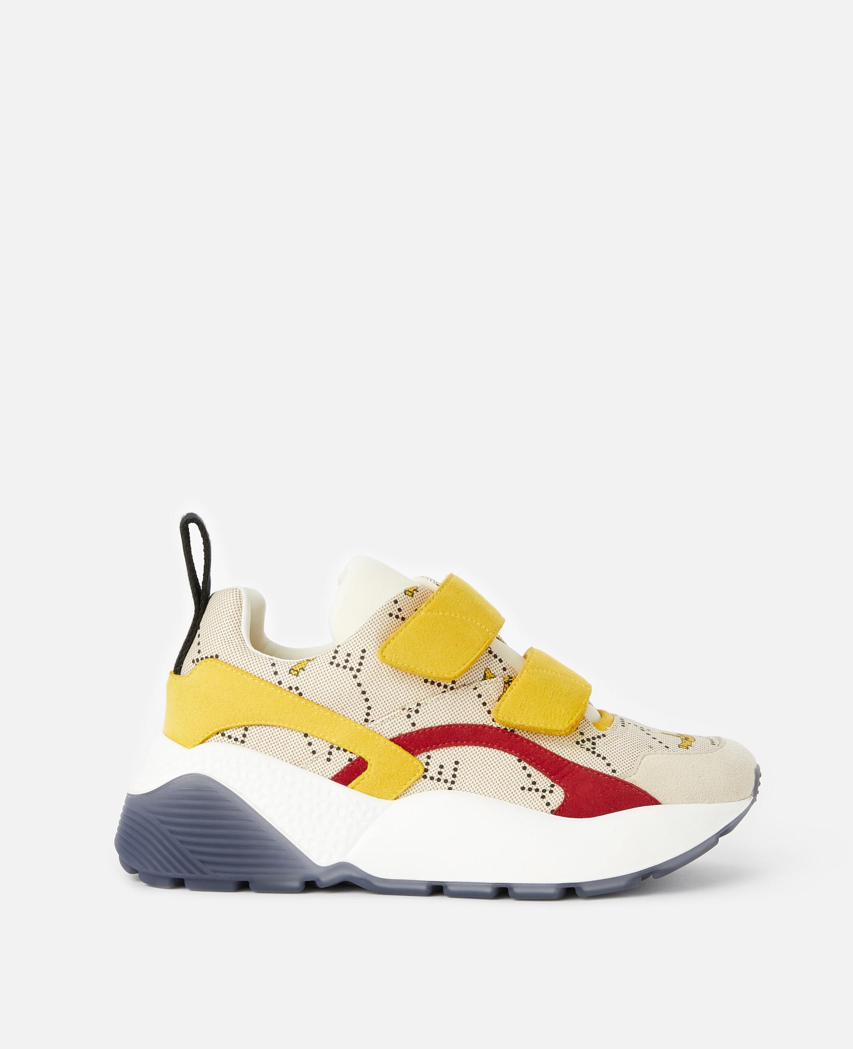 Stella McCartney Eclypse Submarine Velcro Sneaker in Yellow Lyst UK